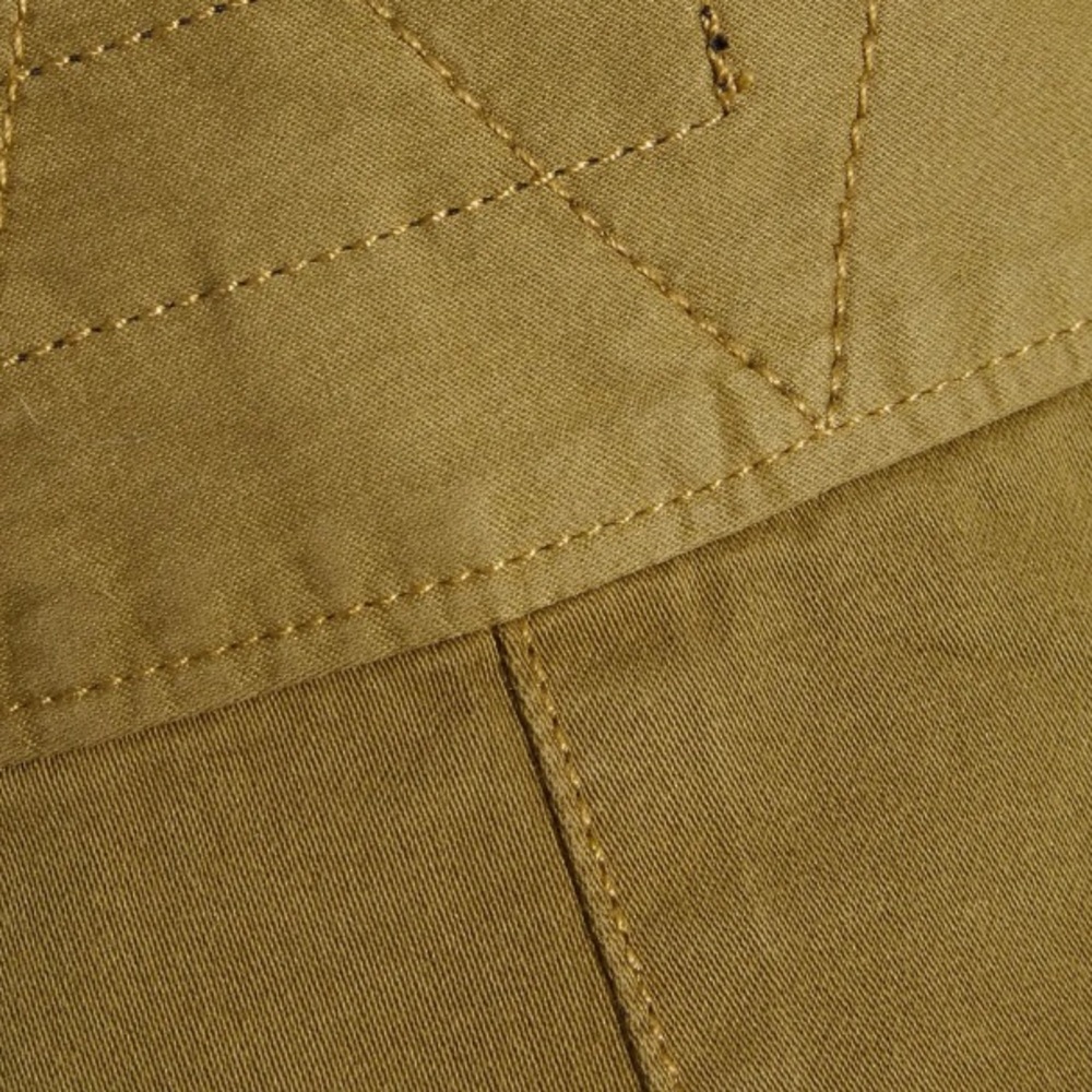 Rag & Bone Shorts Mandy Cotton Khaki Shorts High Rise Rolled Cuffs Military - Picture 7 of 10
